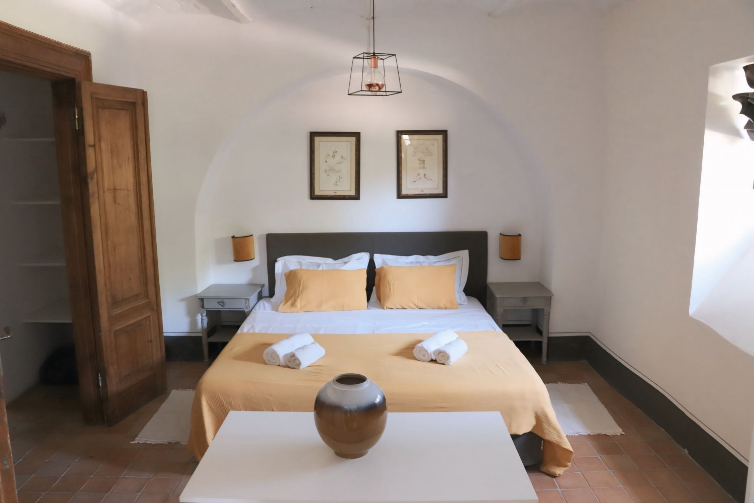 Fattoria Casalino - Apartments in Tuscany Italy - L’Ornellaia - Bedroom